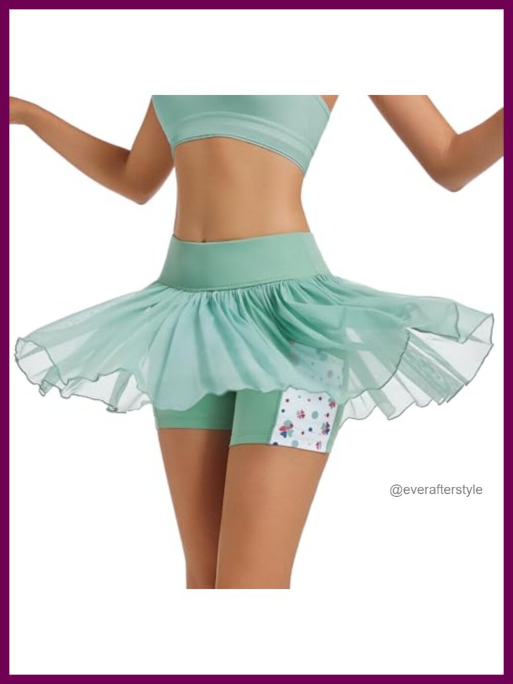 Women's Pleated Tennis Skort with Built-in Shorts Pockets Athletic Golf Skirt
